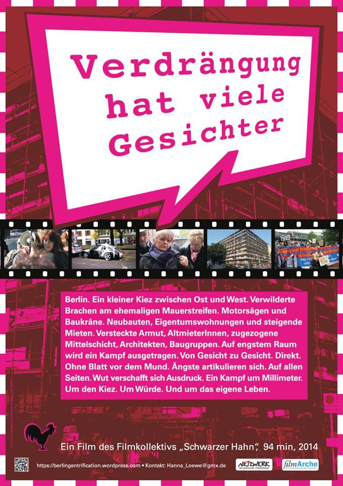 25.01.2015 um 16:00 Uhr Schauburg Dresden Film+Diskussion â��VerdrÃ¤ngung hat viele Gesicherâ��