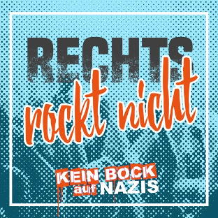 20.- 22. 04. 2018: Widerstand gegen Nazifestival in Ostritz: â��Rechts rockt nicht!â��